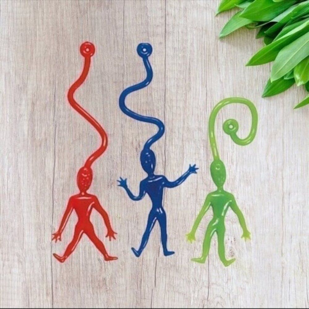 Vinyl Sticky Alien - RED